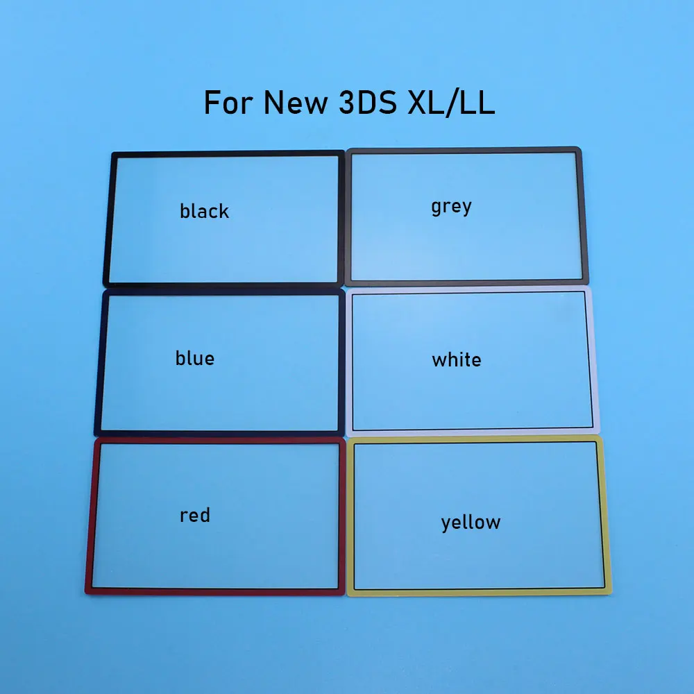 1 Stück für neue 3ds xl neue 3ds ll Top Spiegel Kunststoff Linsen abdeckung LCD Displays chutz kompatible Reflektor Linsen abdeckung – Detail 1