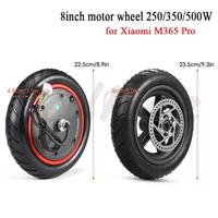 8 INCH 8 1/2x2 TYRE for Xiaomi M365 Pro Electric Scooters Wheel Set with Inflatable Rear Wheel Hub Tyre