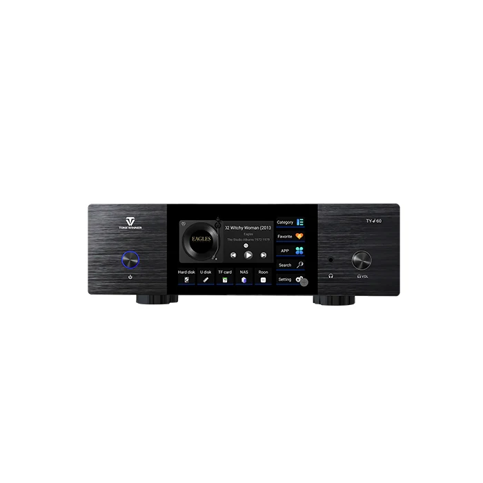 مصنع TY-i60 نظام مشغل رقمي صوتي مقاس 5 بوصات نظام أندرويد عالي الجودة DSD