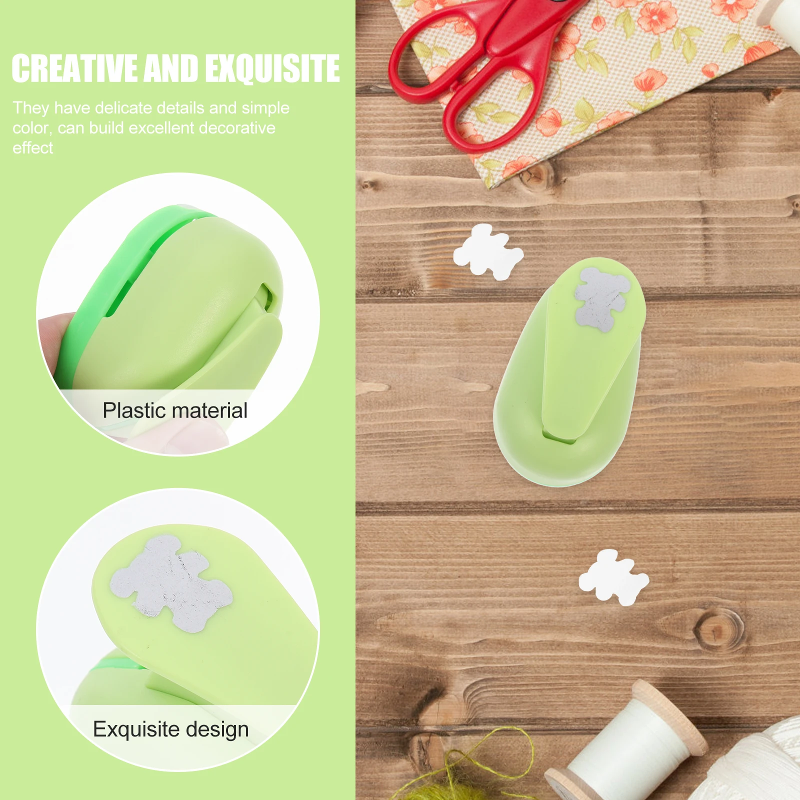 

Embossing Device Punch Paper Crafts DIY Accessory Hole Punches Card Making Lightweight Portable Craft Punch Scrapbooking