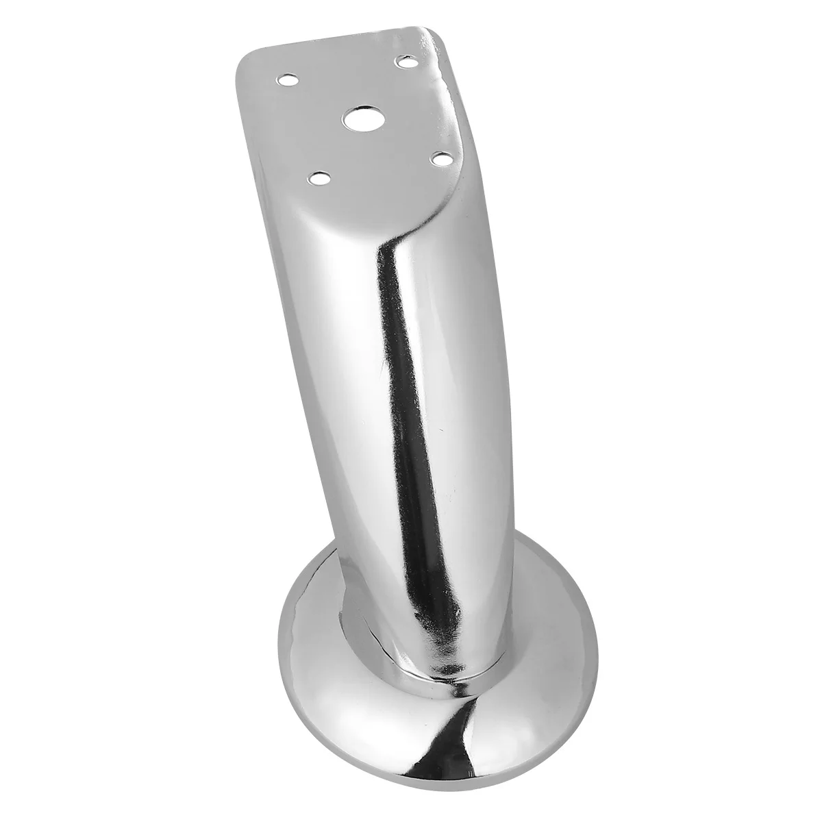 

4Pcs Sofa Legs Furniture Support Non-Slip 5 Holes Iron Modern Table Support for Coffee Cabinet Bed Home Accessories Silver