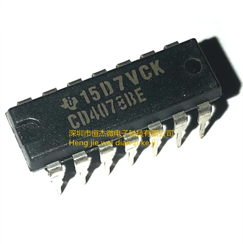 10PCS/ Brand new imported CD4078 CD4078BE DIP14 in-line multi-function/gate/inverter IC