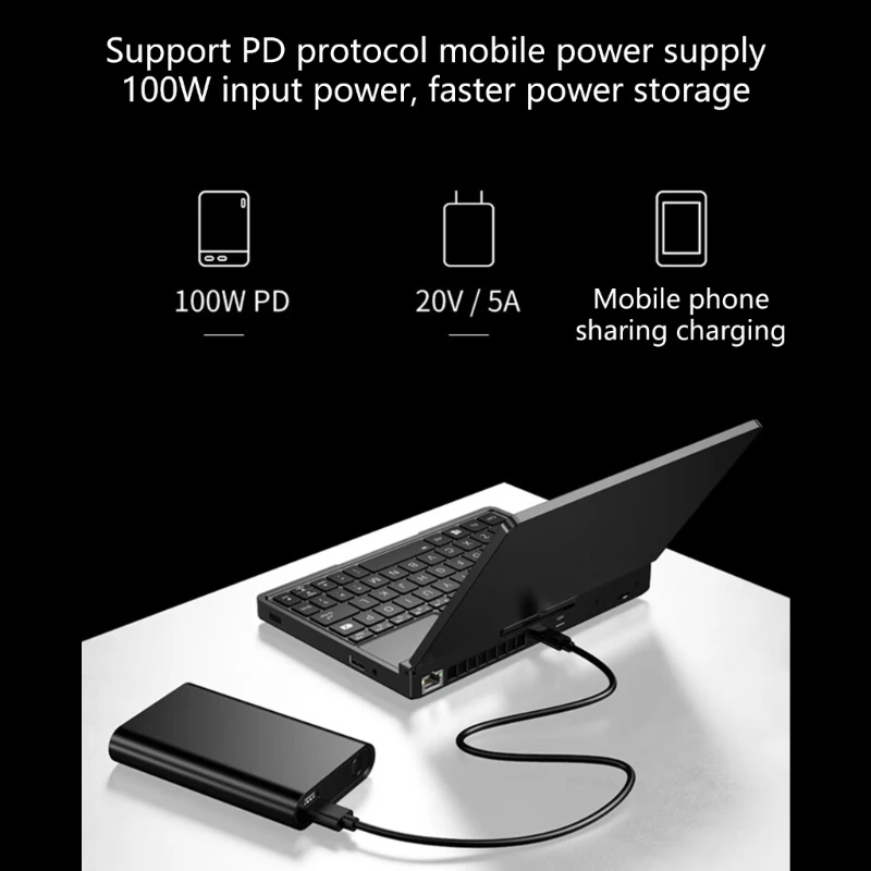 لجيب 4 8.8 بوصة صناعة صغيرة معالج الكمبيوتر المحمول 16 جيجابايت + 1 تيرا بايت 2560x1600 كمبيوتر محمول محمول صيانة الكمبيوتر المحمول