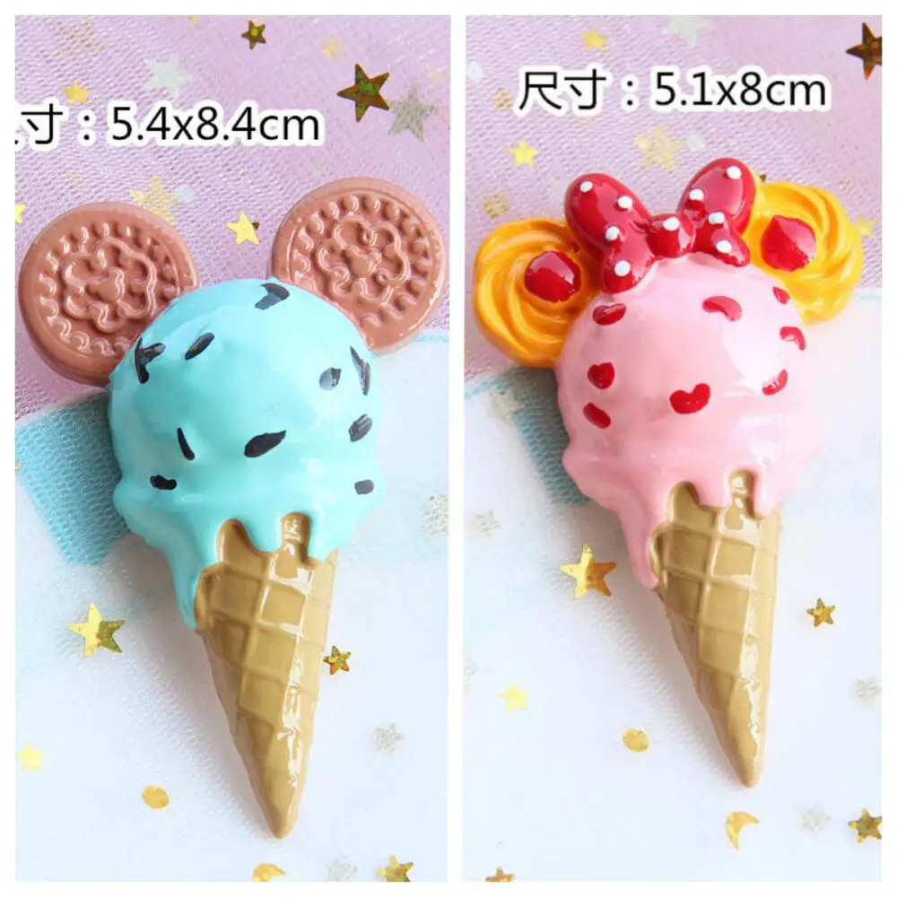 

2 шт., Disney, Микки Маус, Дональд Дак, сладкое мороженое, серия, магнит на холодильник, мебель, украшение «сделай сам», пара, Рождественский подарок