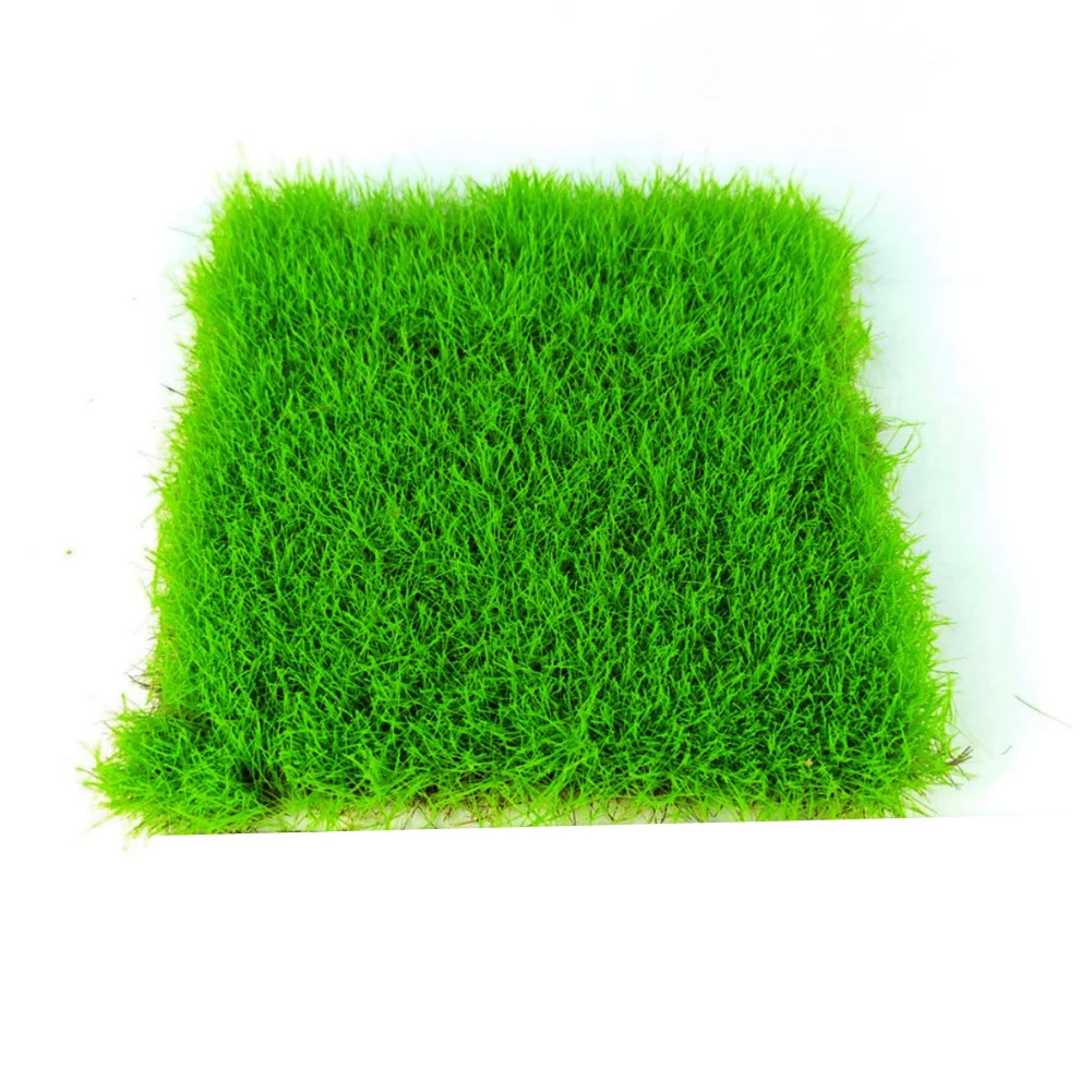 11.5*1.5cm Miniature Fake Grass Mats For DIY Fairy Garden & Dollhouse Decor  Artificial Grassland Simulation Moss Lawn