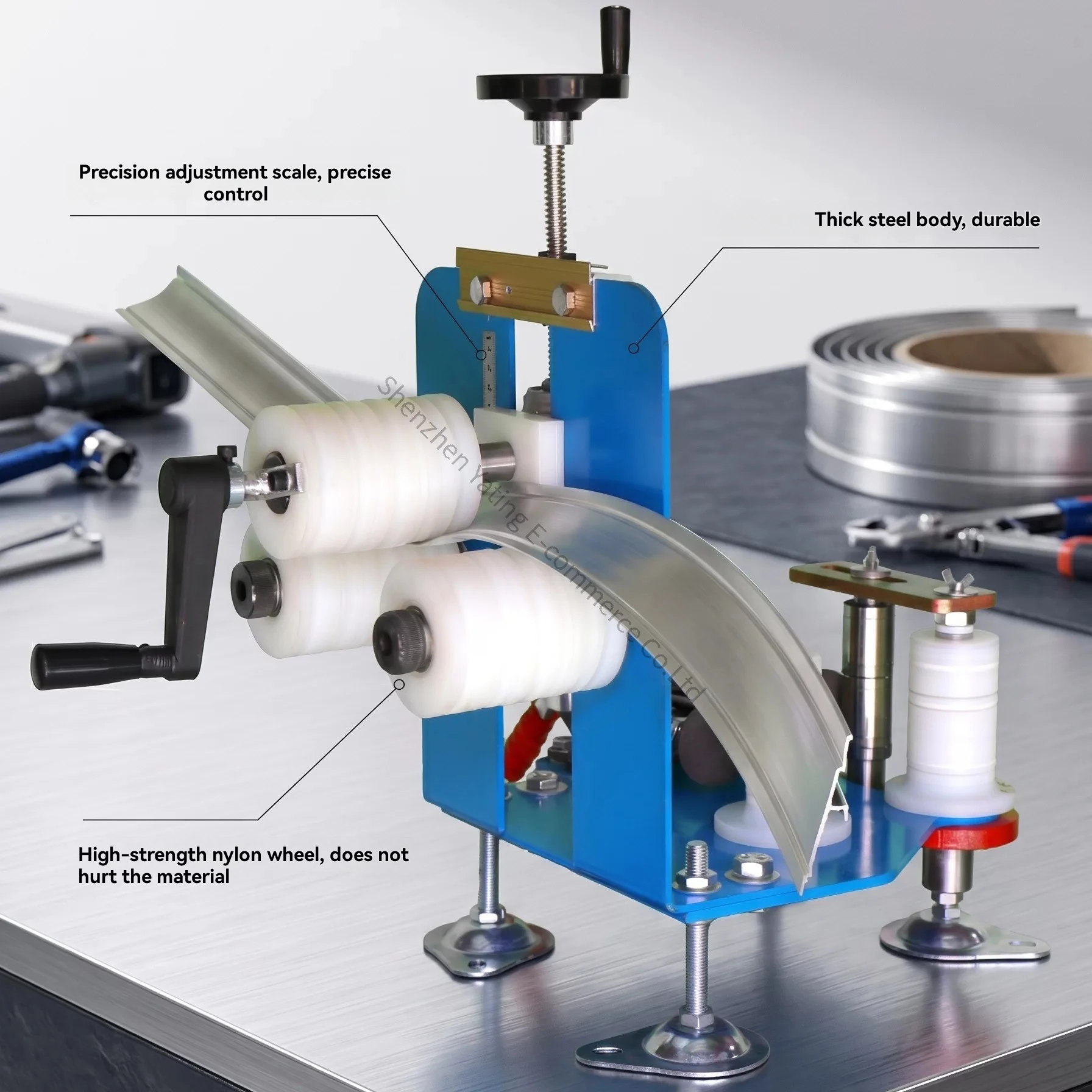 Aluminum Alloy Skirting Arc Bending Machine Angle Integrated Portable Hand Tools Bending Arc Round S-shaped Glyph