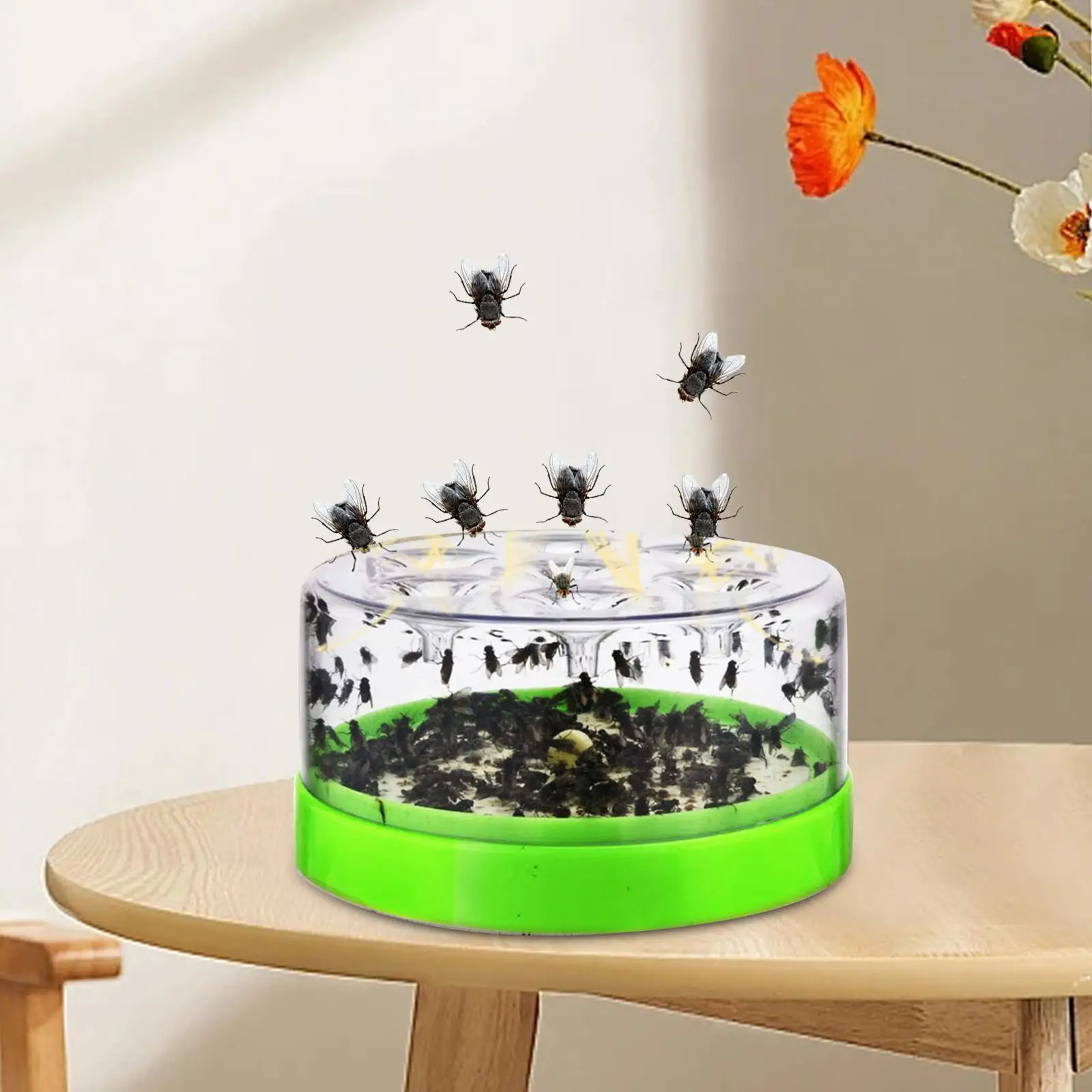 Fly Repellence Multipurpose Clear Fly Traps for Living Room Farm