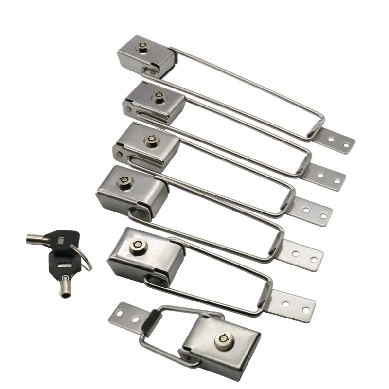 

High Quality Cheap Stainless Steel Billboard Light Box Extension Buckle Lock Advertising Column LED Light Box Lock Hasp Latch