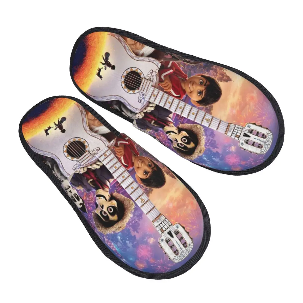 

Изготовленные на заказ тапочки из пены с эффектом памяти Coco, женские уютные теплые комедийные домашние тапочки с анимацией