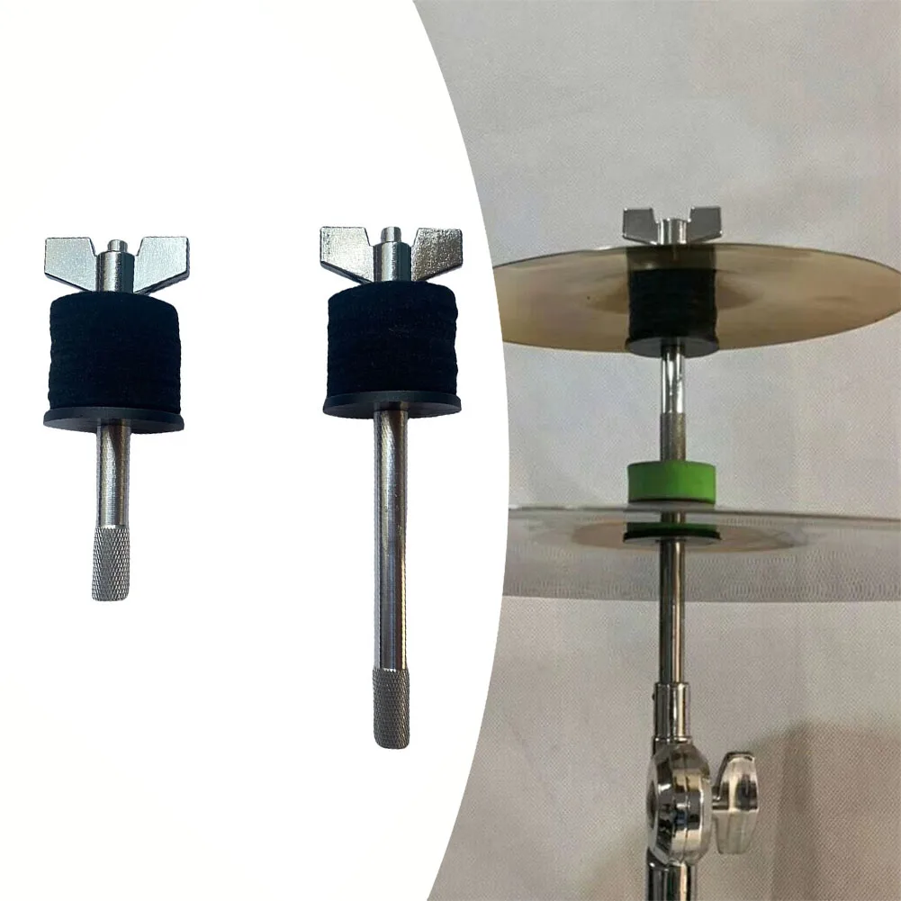 Drum Cymbal Clutch Stand 15/10.5x4.15cm Metal Double Layered Short/long Clutch Superimposer For Hi Hat Drum Cymbal-Stacker Parts