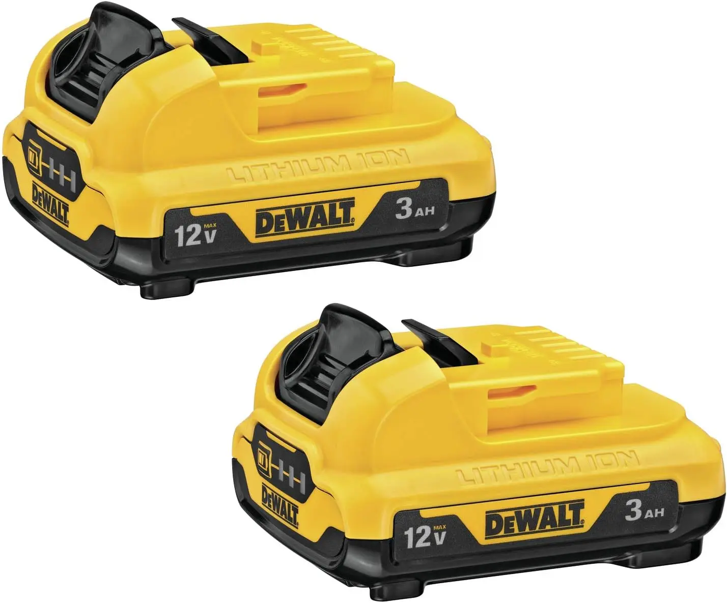 DEWALT 12V MAX* Batteries, 3.0-Ah, 2-Pack (DCB124-2)