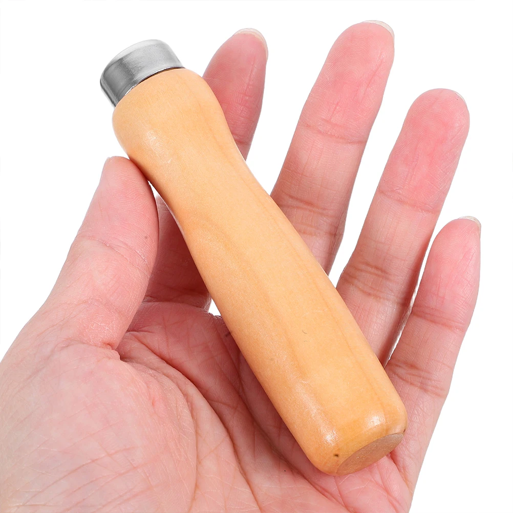 

6 Pcs Wooden Handle File Replacement Replacements Handles Accessory Carpenters Tools Accessories