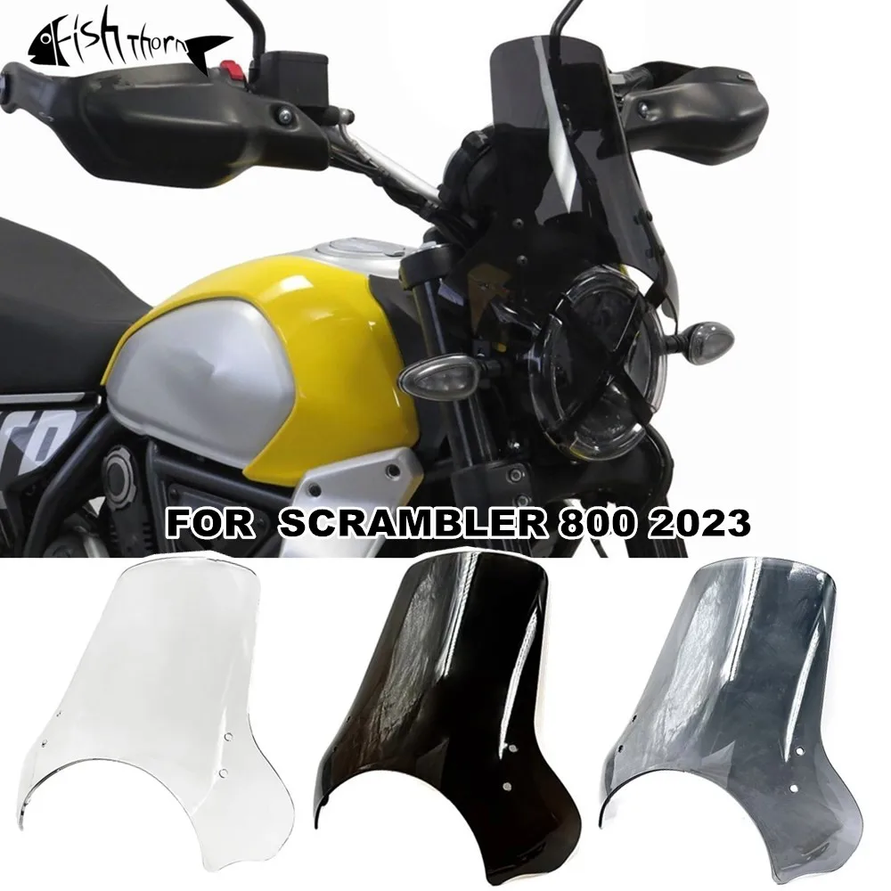 

Motorcycle Windshield Wind shield Deflectors For Ducati SCRAMBLER 800 2023