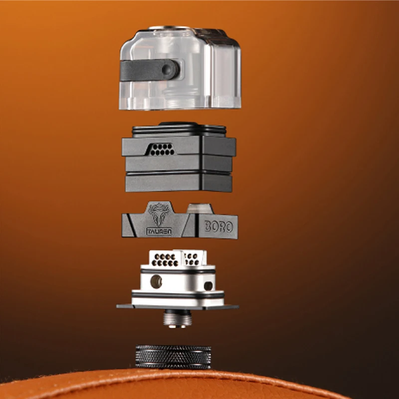 Original ThunderHead Creations Tauren Boro Tank 510 Thread Single Coil Electronic Cigarettes Atomizer for Tauren Mech Boro Mod