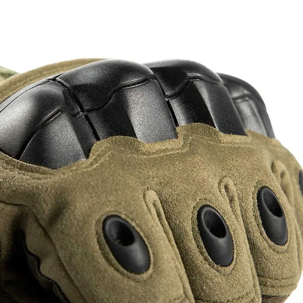 Guantes militares de dedo completo para motocicleta, manoplas antideslizantes para deportes al aire libre, Softshell, carreras de motociclistas