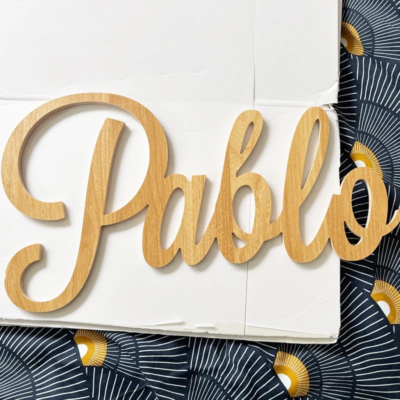 

custom made Wooden Boy or Girl Name Sign with Glowing in the dark Star Baby Name Signs Nursery Sign Kids Room Décor Signs
