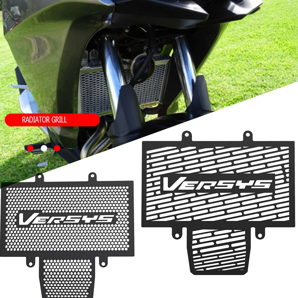 

Motorcycle Radiator Guard Grille Cover Protection FOR KAWASAKI Versys-X 300 VERSYS-X300 ABS Versys X 300 2017-2023 2022 KLE300