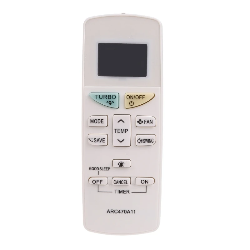 ARC470A1 Easy Use Remote Control for DAIKIN ARC470A11 ARC470A16 ARC469A5 Air Conditioner No Codes or Programming Needed