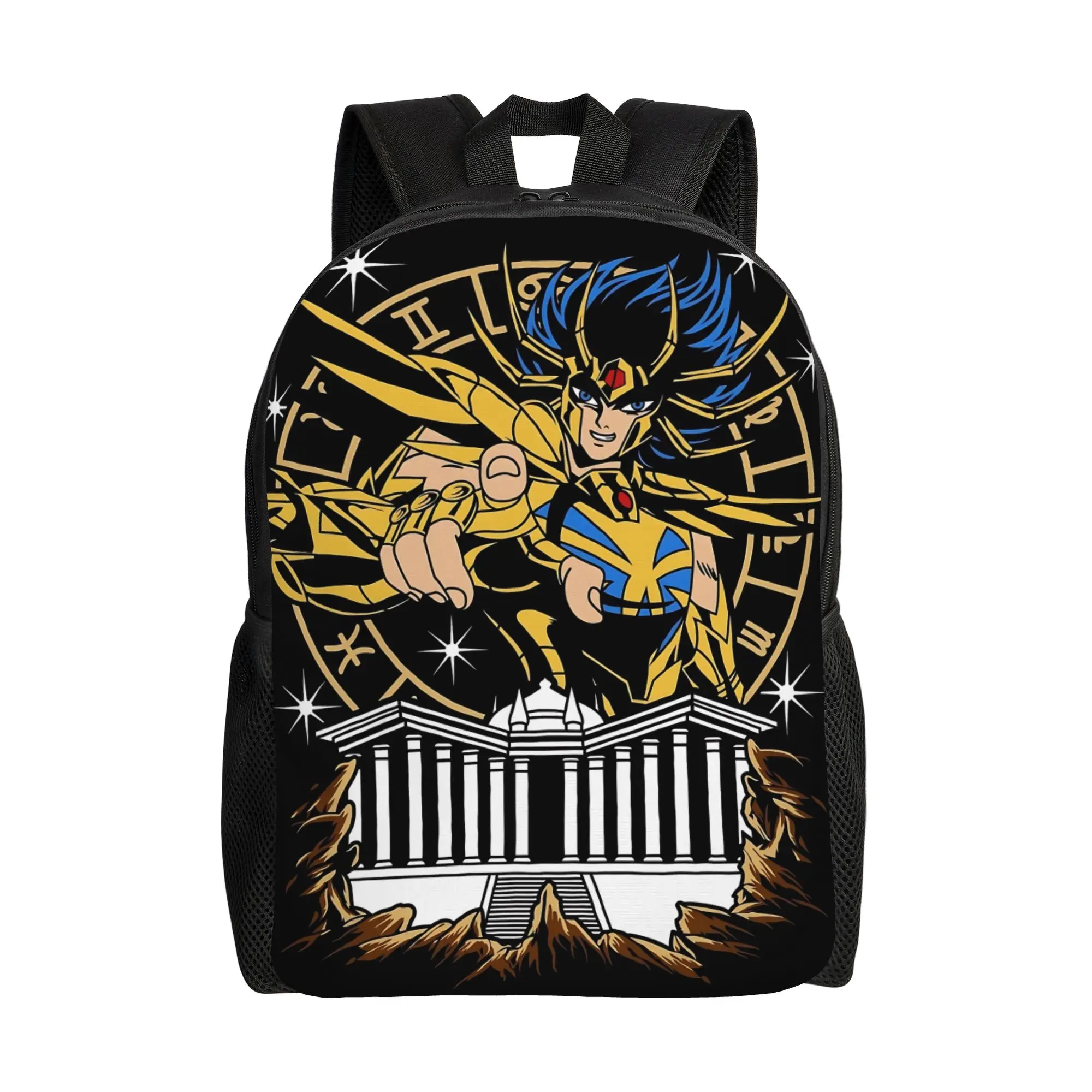 

Bandai Saint Seiya backpack ita bag mochila Light School Retro Washable Rucksack