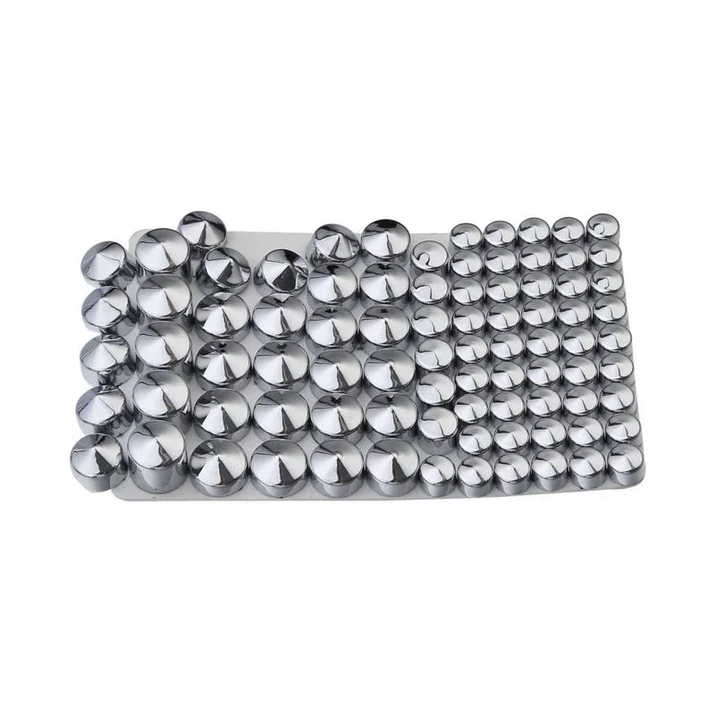 

Moto ABS 83 PCS Bolt Topper Cap Cover For Harley Twin Cam Road King FLHR 1994-2006