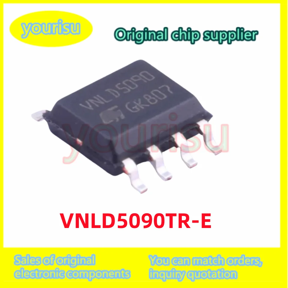 5Pcs/Lot New Original VNLD5090TR-E VNLD5090 Encapsulated SOP8 Gate Driver Chip