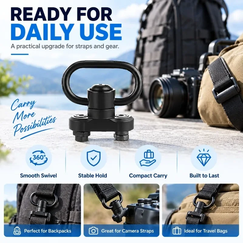 Floating Quick Release Strap Buckle Base QD Connection Buckle for Hobby Model Accessories