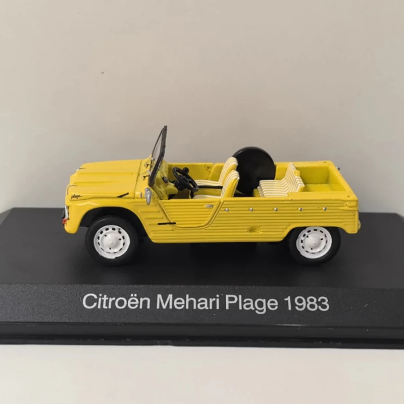 

ALTAYA 1/43 Scale Citroen MEHARI PLAGE 1983 Alloy Simulation Car Model Static Collection Decorated Holiday Toys Souvenir Gift