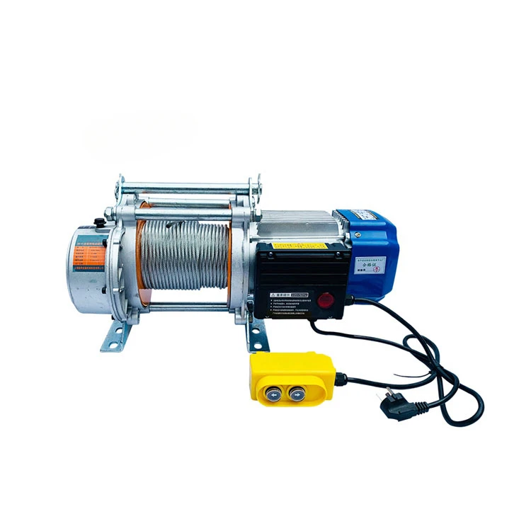 wire rope cable lifting 30m 60m 100m 500kg 600kg 750kg 1000kg 220V 50HZ 1P 2P 3P mini small electric wire rope hoist