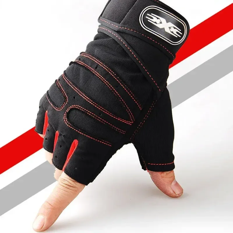قفازات الصالة الرياضية للياقة البدنية ورفع الأثقال، قفازات كمال الأجسام والتدريب الرياضي وركوب الدراجات، قفاز رياضي للتمرين للرجال والنساء