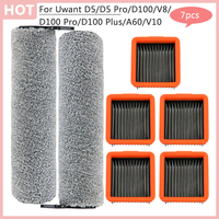 For Uwant D5/D5 Pro/D100/D100 Pro/D100 Plus/A60/V8/V10 Replacement Parts Floor Scrubber Roller Brush Hepa Filter Vacuum Cleaner