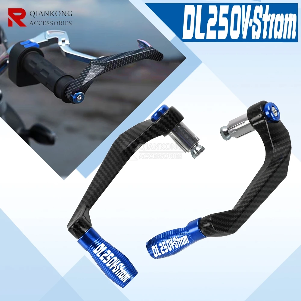 2024 FOR SUZUKI DL250 DL 250 V-STROM 2017-2022 2023 7/8'' 22MM Motorcycle Handlebar Grips Guard Brake Clutch Lever Protector