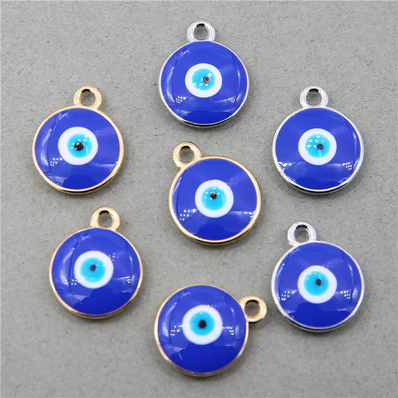 6pcs Colorful Alpaca Evil Eye Enamel Alloy Connectors Bracelets Charms For DIY Necklace Accessories DIY Fashion Jewelry Finding