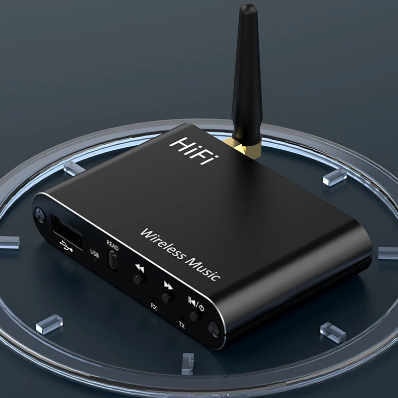 2 в 1 Bluetooth 5.4 аудиопередатчик-приемник 3.5 мм AUX RCA USB U-Disk HIFI стерео музыкальный беспроводной адаптер с декодированием DSP