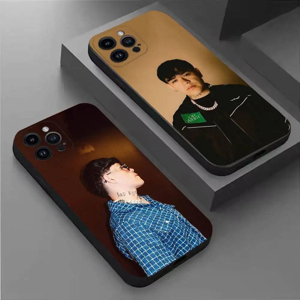

Singer Junior H Phone Case For iPhone 17,16,15,14,13,12,11 Plus,Pro Max,XS,X,XR,SE,Mini,8,7,Soft Silicone Black Cover