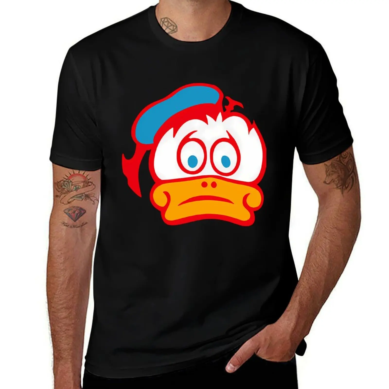 

Футболка с логотипом Barry Sheene Duck, мужская роскошная мужская футболка, забавные футболки с рисунком, мужская футболка