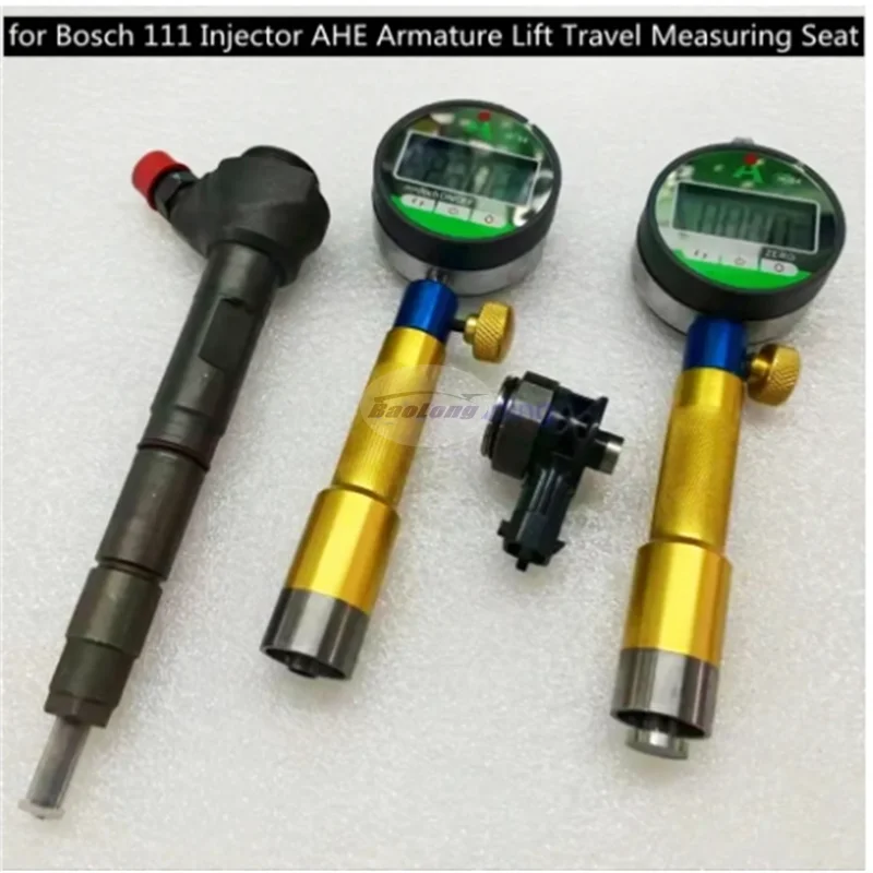 2Pcs Seat for Bosch 111 Diesel Common Rail Injector AHE Armature Lift Travel Solenoid Valve Measuring Seat Repair Tool