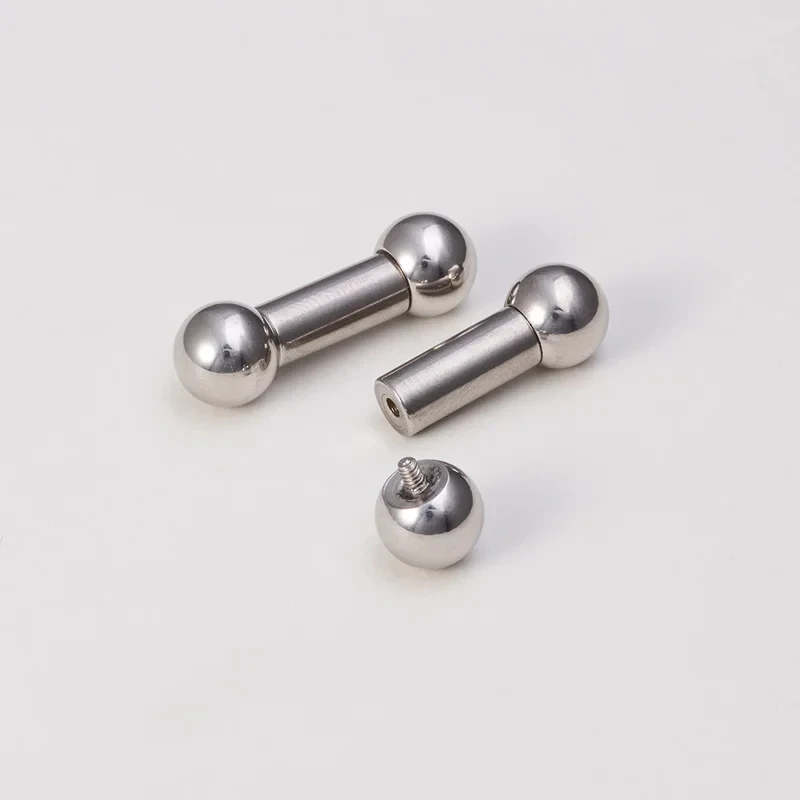 

1PCTitanium Steel Labret Ear Cartilage Tragus Helix large Earring Lip Ring Industrial Stud Piercing Body Jewelry
