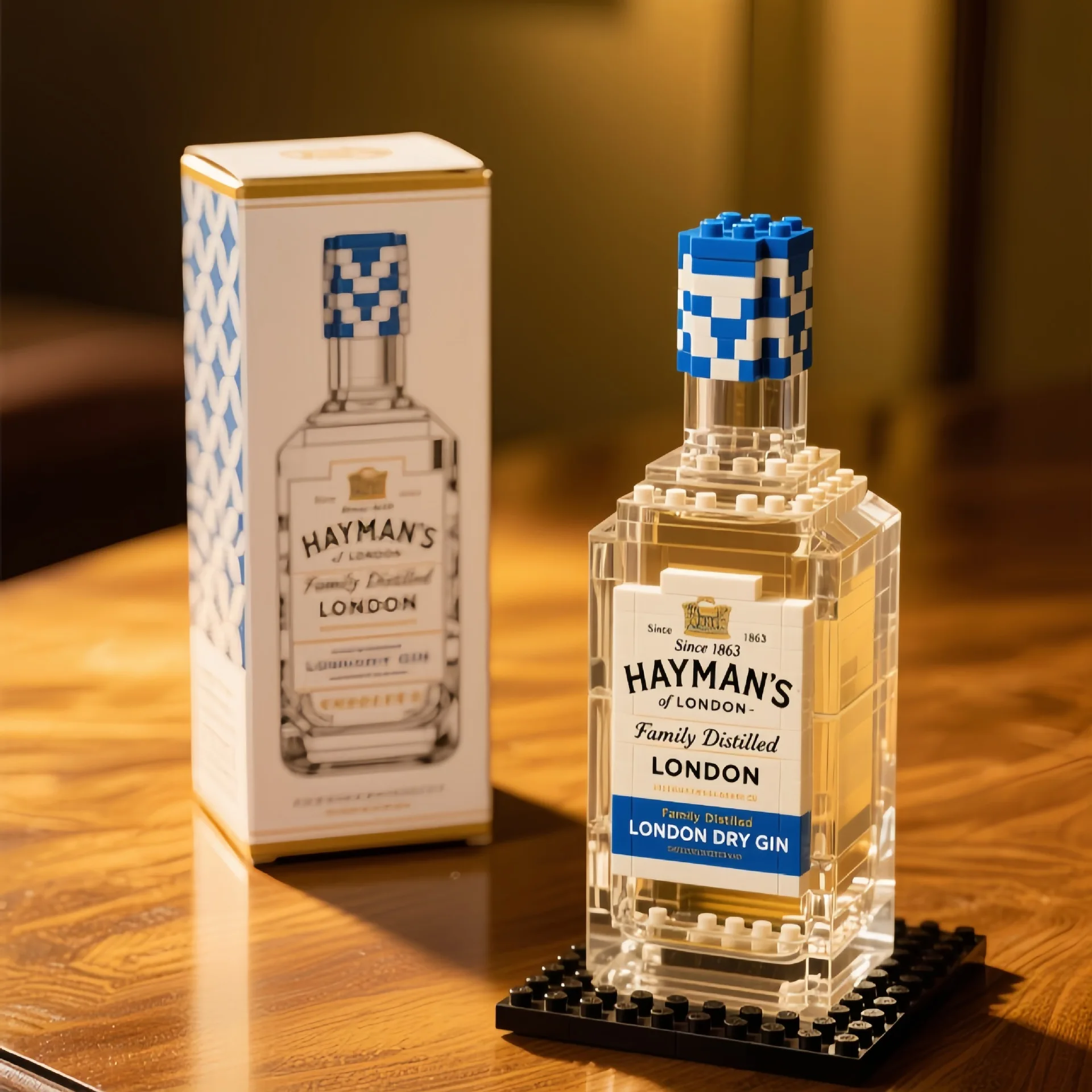 Whiskey Bottle Building Blocks Baileys Irish Cream Mini Liquor Model Creative DIY Bricks for Home Decor Model Kids Toys Gift image 3