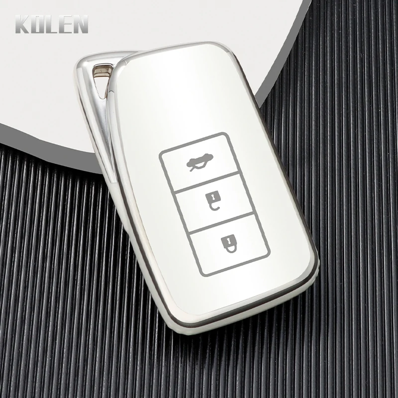 NEW TPU Car Remote Key Case Shell Cover Fob For Lexus NX IS RX ES GX LX LS UX GS 200 260 300 350 NX200 NX300 RX350 ES300 Keyless