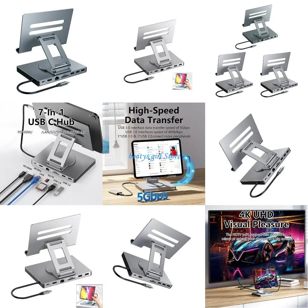 

C7AB Вращающийся тип C Стенд док