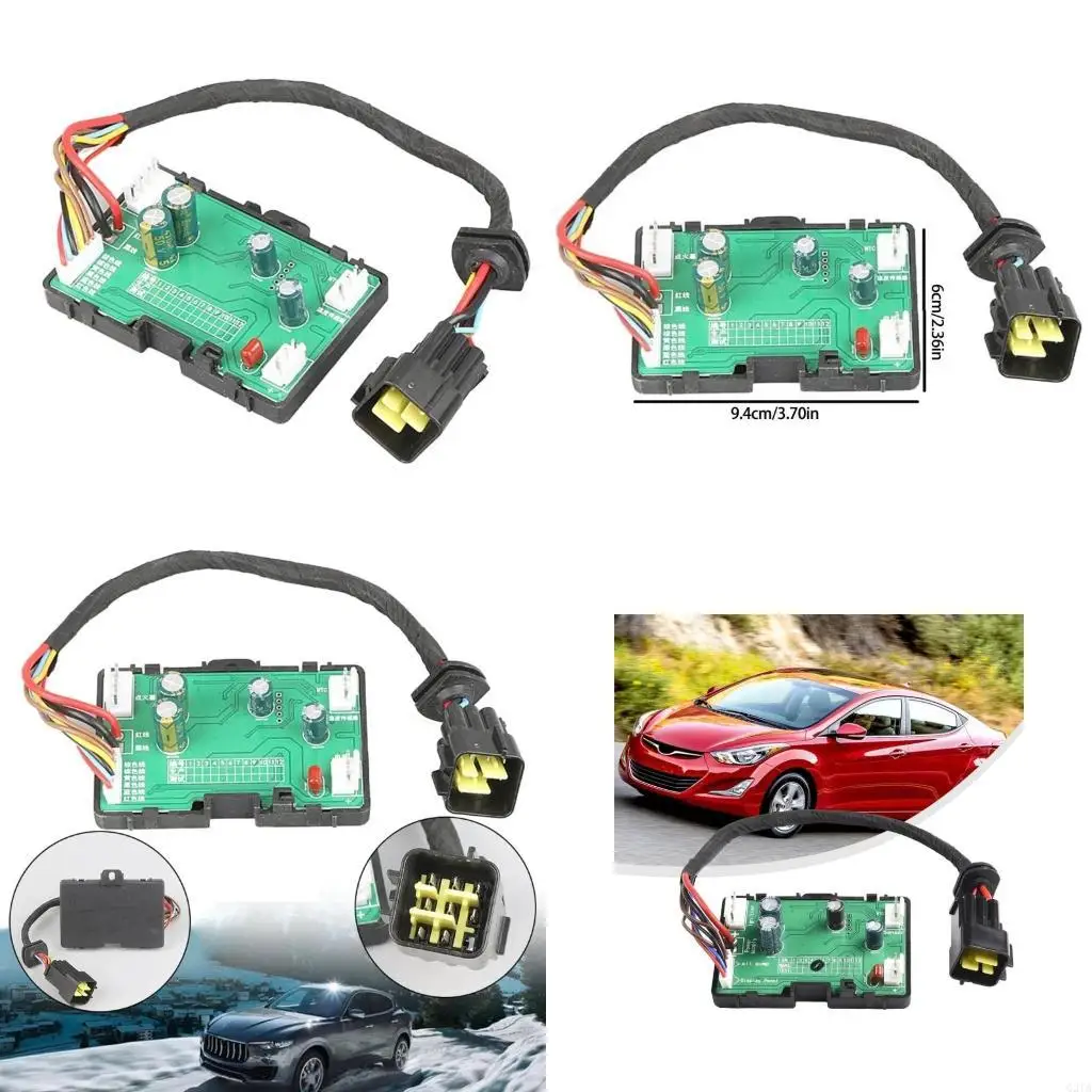 Placa controladora circuito calentador doble voltaje para calentadores estacionamiento aire 12V/24V