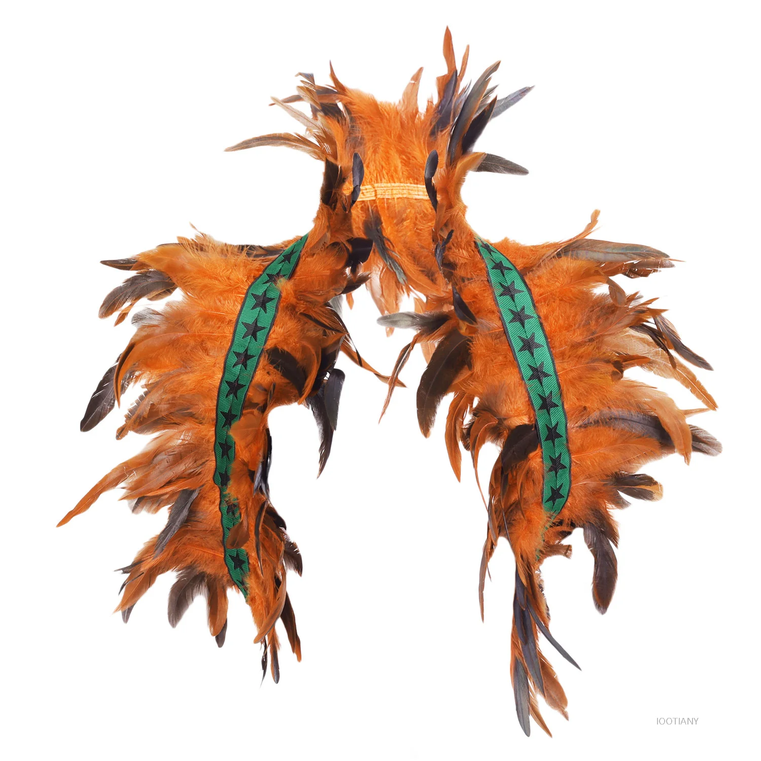 

Women's Natural Feather Shawl Halloween Carnival Party Cosplay Costume Feather Shawl Sexy Punk Gothic Ball Feather Accessories