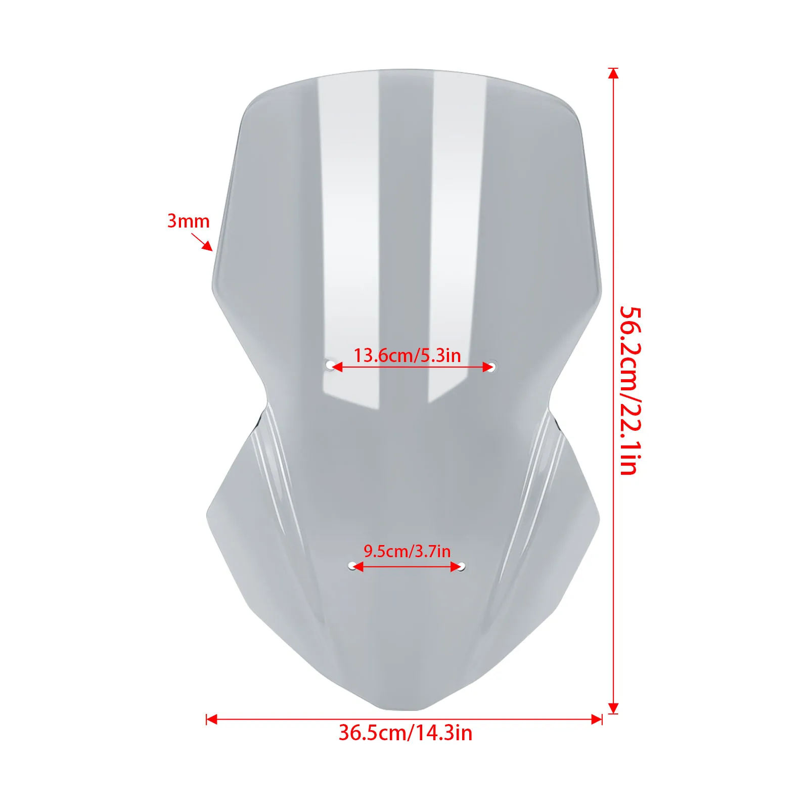 TRACER7 GT Tall Windscreen Cover For YAMAHA TRACER 7 GT 7GT 2025-2026 High Touring Windshield Wind Screen Deflectors Protector