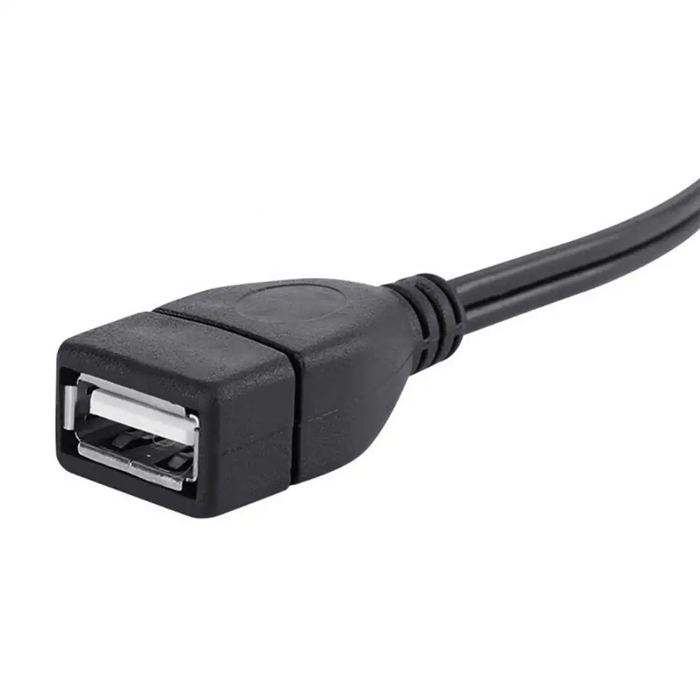 New 1.5 m/5 ft USB A female socketss to 2RCA male plug audio video extension cable audio adapter audio