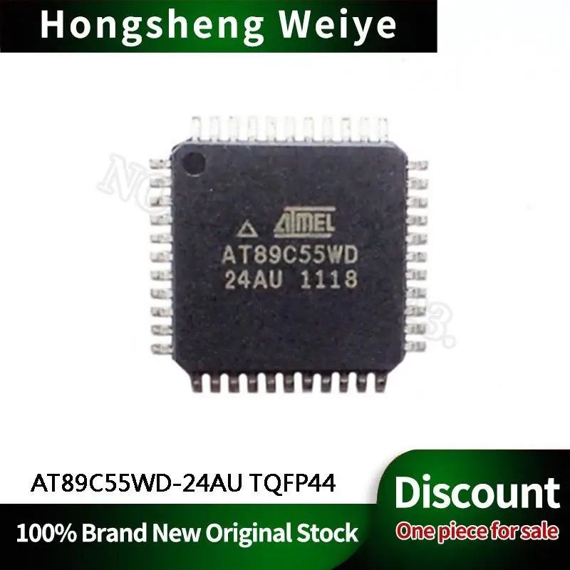 

5-100Pcs New AT89C55WD-24AU TQFP44 8-bit microcontroller IC Chip In Stock DISCOUNT Sell