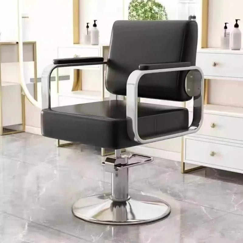

Footrest Modern Barber Chair Beauty Luxury Comfortable Rotate Salon Chair Minimalist Professional Friseurstuhl Salon Furniture