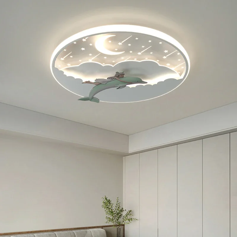 Children Ceiling Light Creative LED Ceiling Lights Kids Room Cute Indoor Lighting for Boys Girls Bedroom Study Room Ceiling Lamp