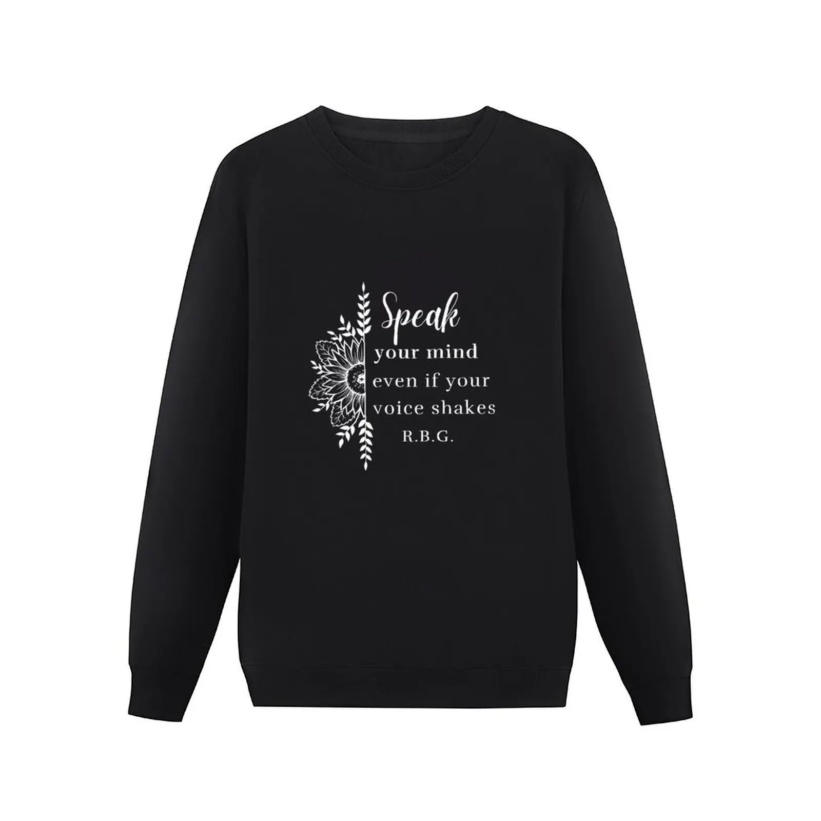 Speak your mind type Pullover Hoodie men wear new hoodies and sweatshirts