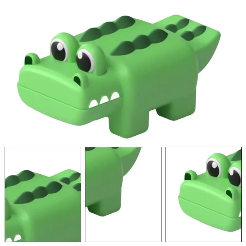 Toddler Bath Toy Baby Crocodile Toy Floating Crocodile Toy Wind-Up Bath Toys Animal Water Toys For Bathroom Tub Swimming Pool