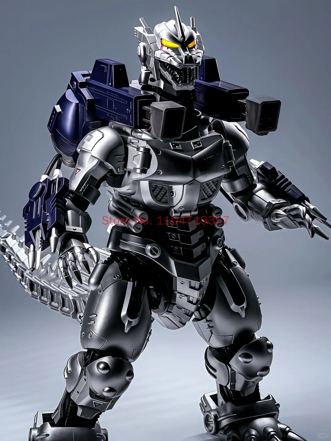 Keeppley Mecha Godzilla Building Block Man Three Type Machine Dragon Assembly Model Movable Figure Toys Ornament Collection Gift